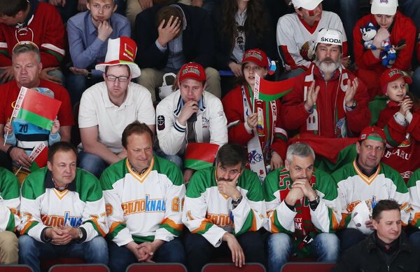 Болельщики сборной Белоруссии