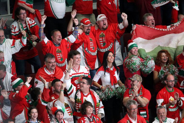 Болельщики сборной Венгрии