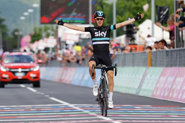 Испанский велогонщик Микель Ниеве из Team Sky