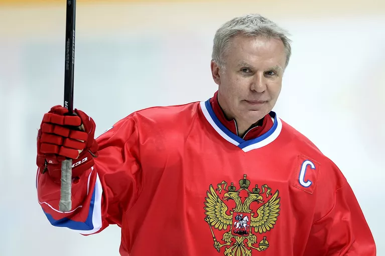Игрок сборной России Вячеслав Фетисов Игрок сборной России Вячеслав Фетисов