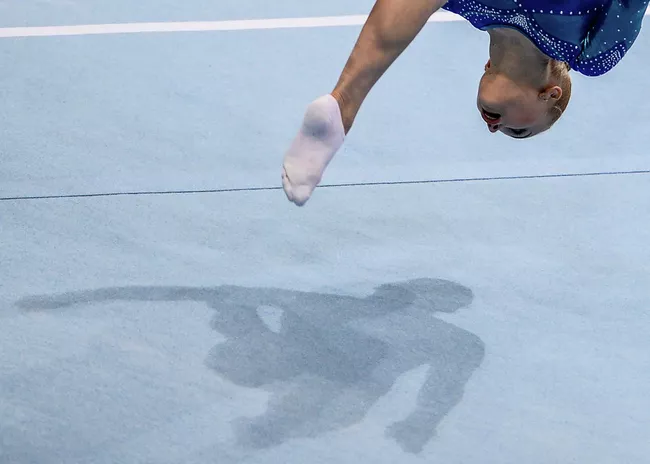 Спортивная гимнастика. Вольные упражнения