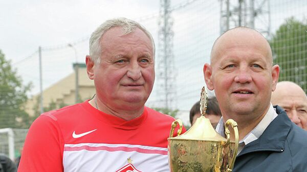 Юрий Гаврилов и Игорь Стрельцов (слева направо)