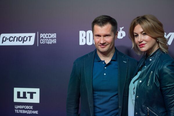 Алексей Немов с супругой Галиной