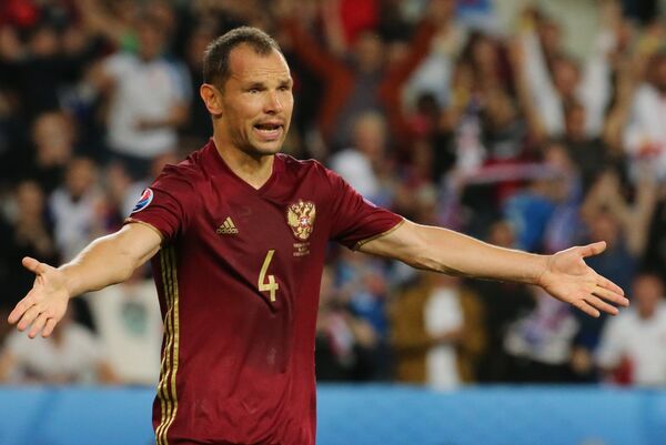 Защитник сборной России Сергей Игнашевич Защитник сборной России Сергей Игнашевич