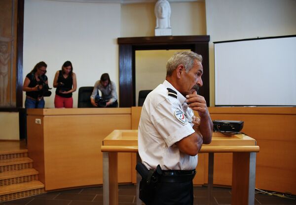 Суд в Марселе, где слушалось дело о беспорядках с участием российских футбольных болельщиков во Франции