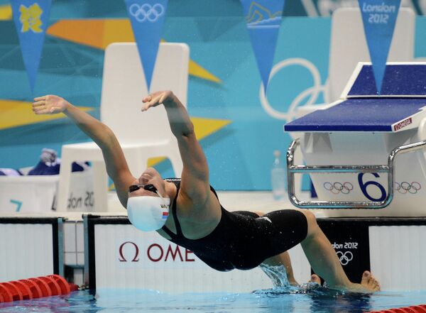 Россиянка Анастасия Зуева (Фесикова) на Олимпийских играх в Лондоне