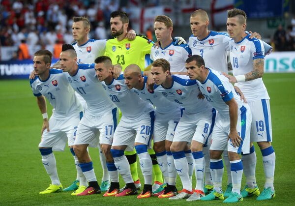 Игроки сборной Словакии