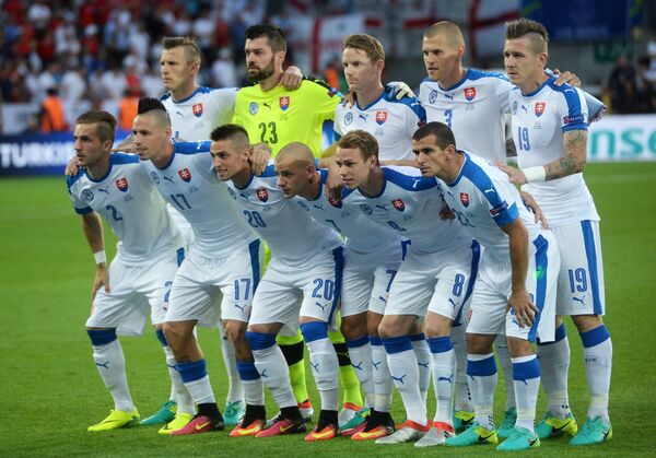 Игроки сборной Словакии