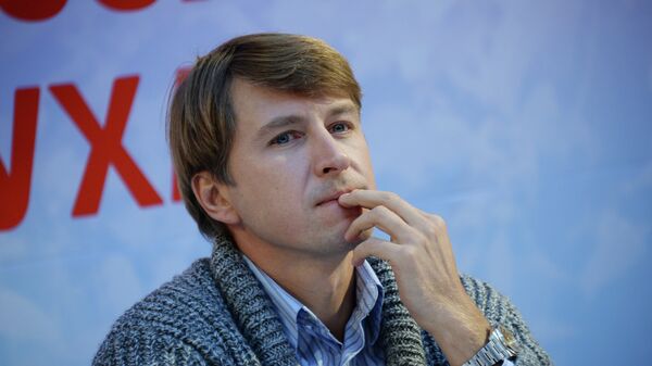 Олимпийский чемпион по фигурному катанию Алексей Ягудин