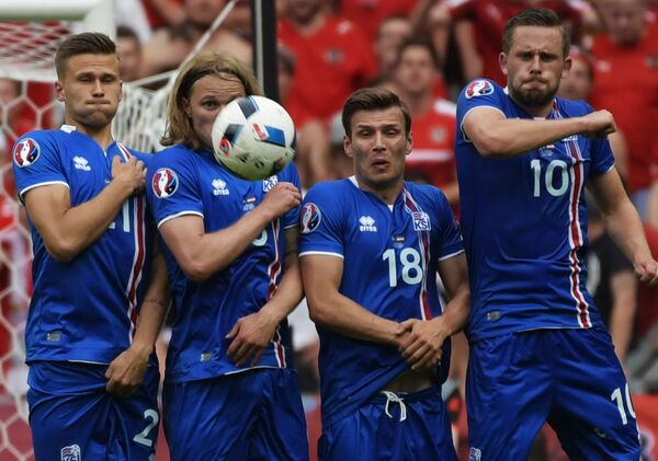 Игроки сборной Исландии