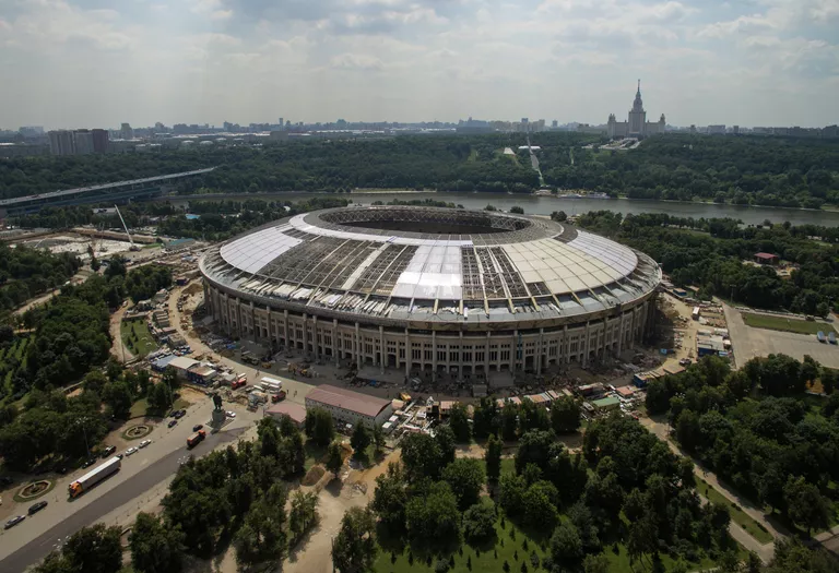 Реконструкция большой спортивной арены Лужники в Москве Реконструкция большой спортивной арены Лужники в Москве