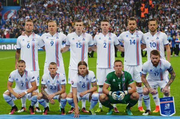 Футболисты сборной Исландии