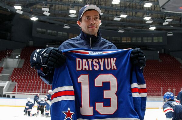 Хоккеист Павел Дацюк