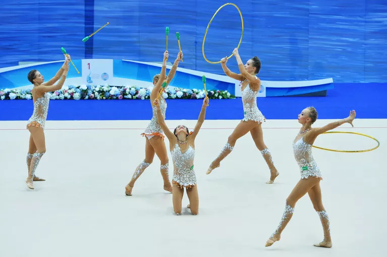 Спортсменки сборной России по художественной гимнастике Спортсменки сборной России по художественной гимнастике