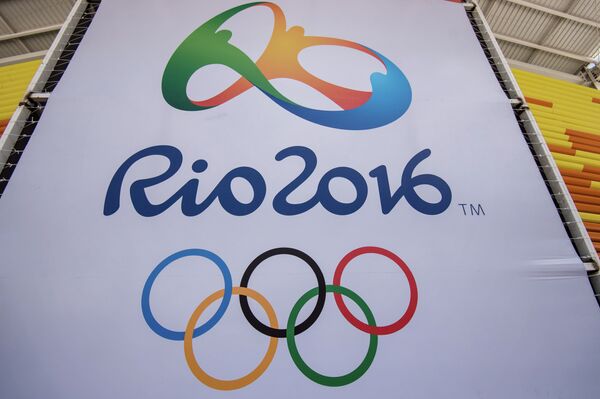Логотип Олимпийских игр в Рио-де-Жанейро