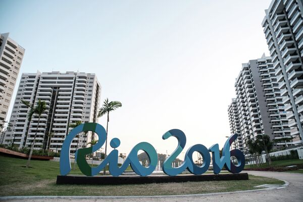 Логотип Олимпийских игр в Рио-де-Жанейро