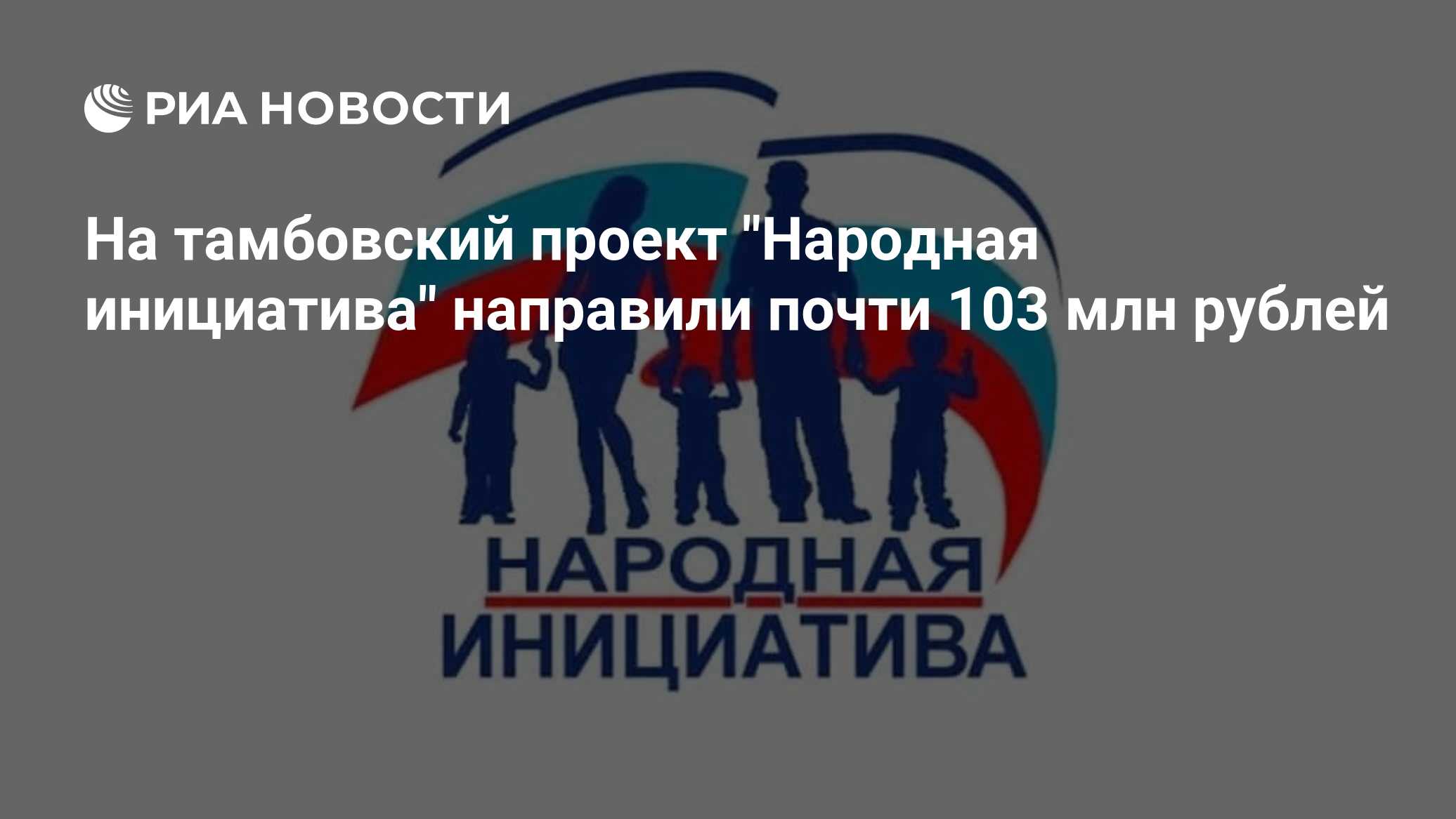 Народная инициатива проект