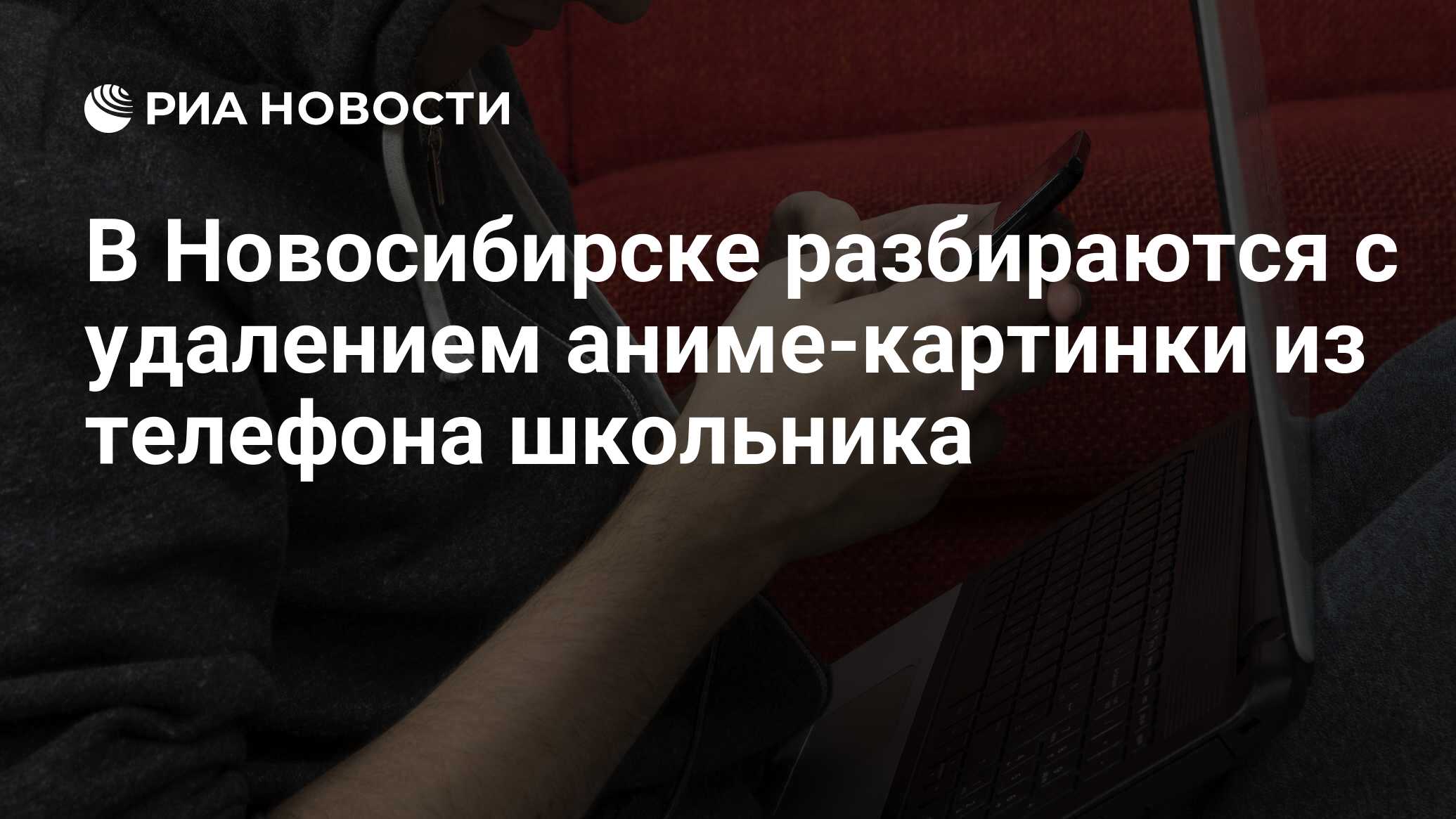 В Новосибирске разбираются с удалением аниме-картинки из телефона школьника  - РИА Новости, 23.11.2018