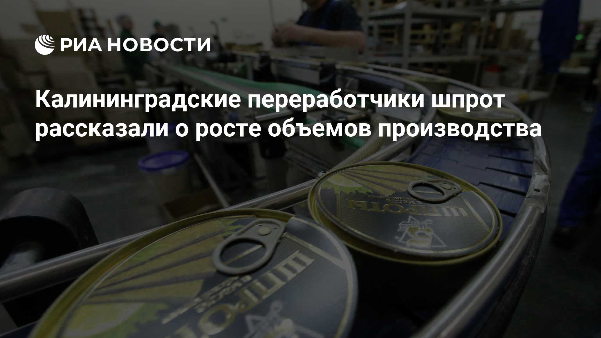 Калининградские переработчики шпрот рассказали о росте объемов ...