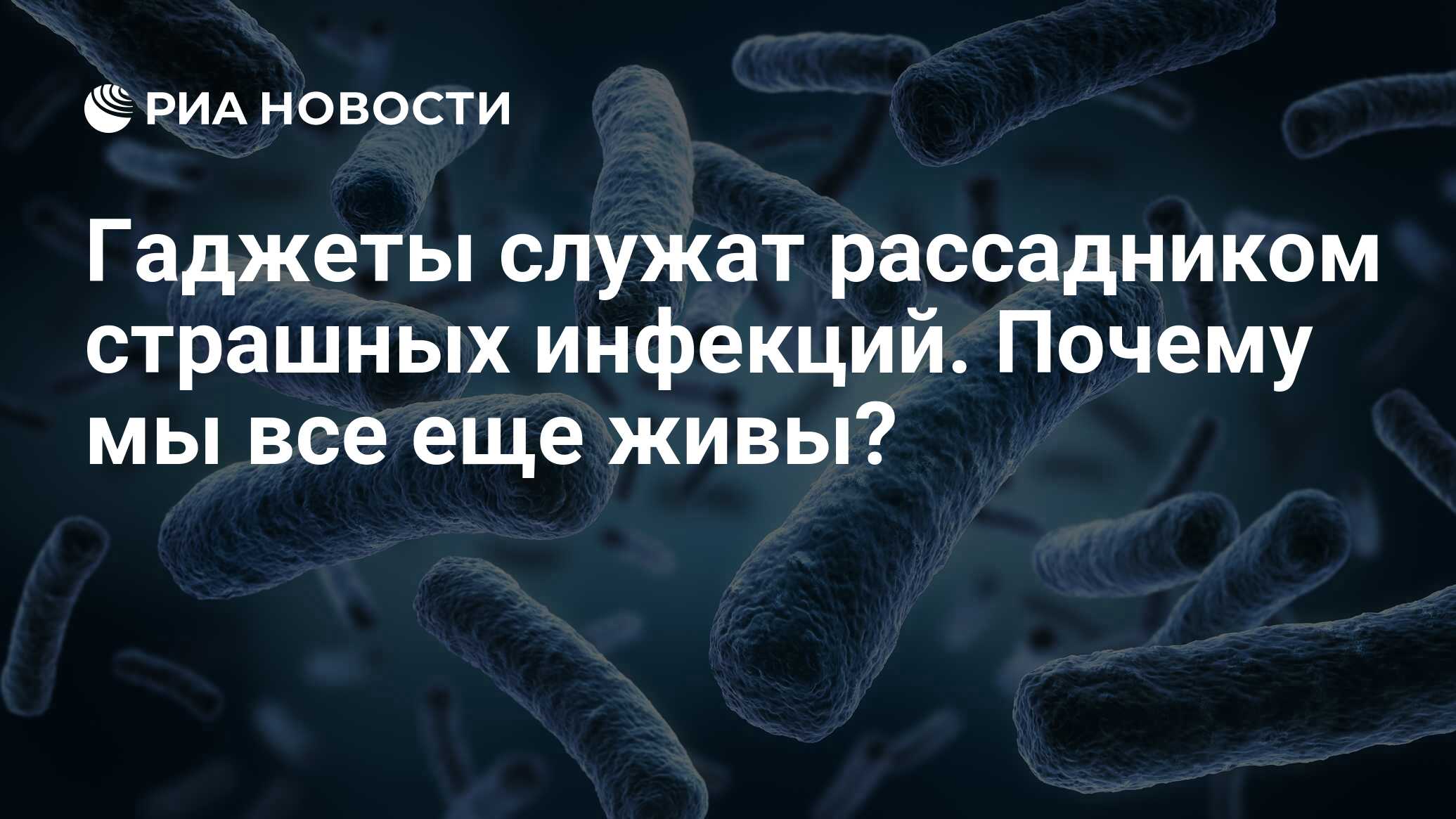 Гаджеты служат рассадником страшных инфекций. Почему мы все еще живы? - РИА  Новости, 17.08.2019