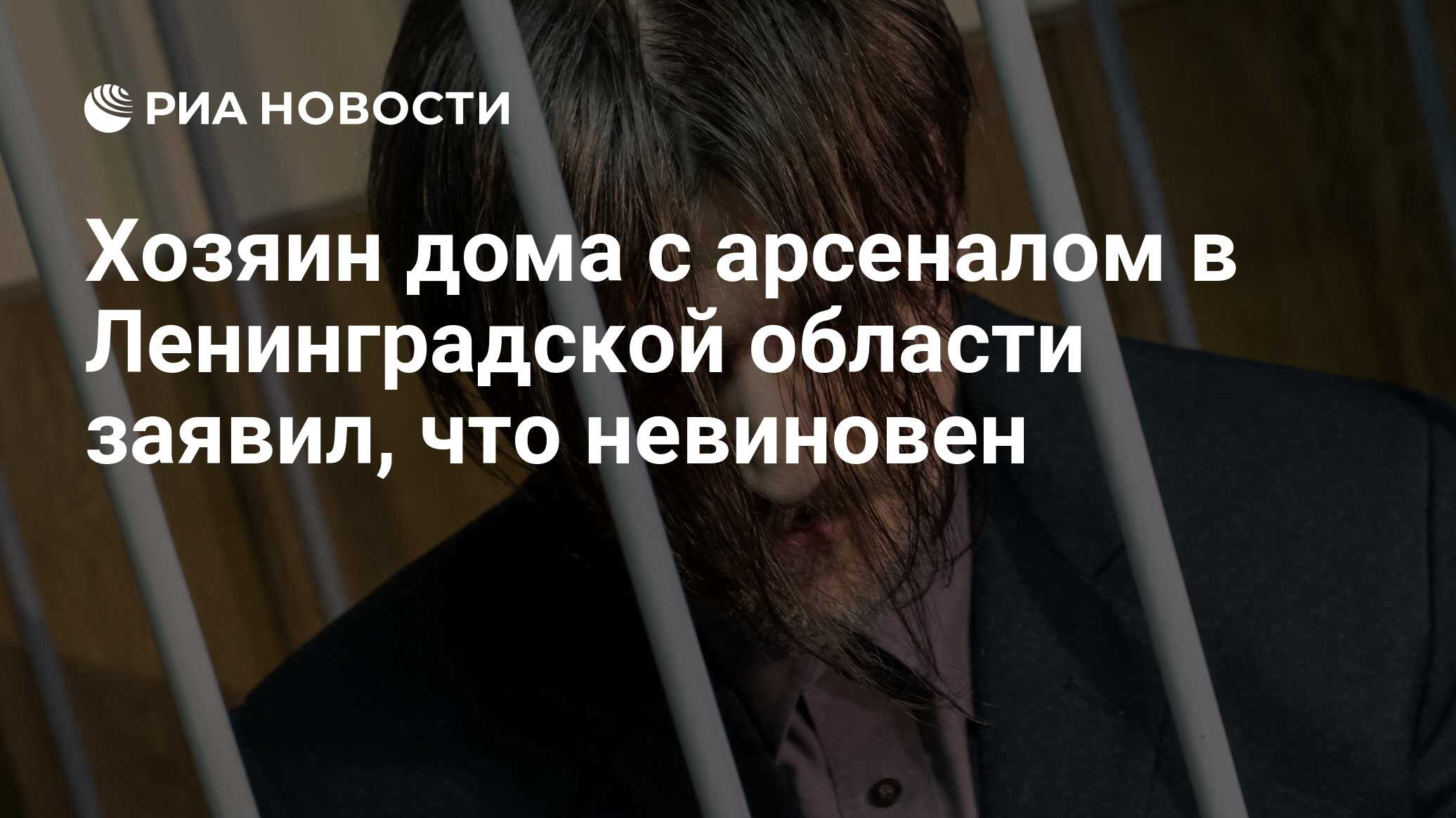 Хозяин дома с арсеналом в Ленинградской области заявил, что невиновен - РИА  Новости, 03.03.2020