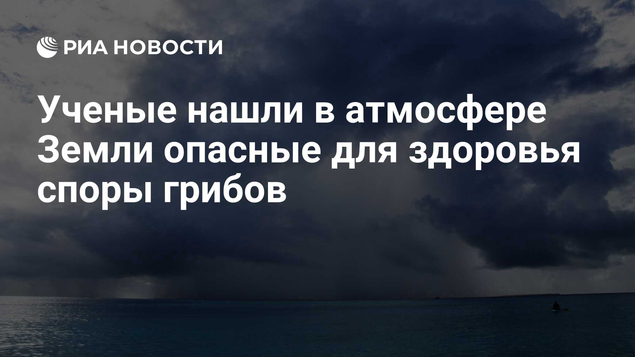 Ученые нашли в атмосфере Земли опасные для здоровья споры грибов - РИА  Новости, 27.01.2020