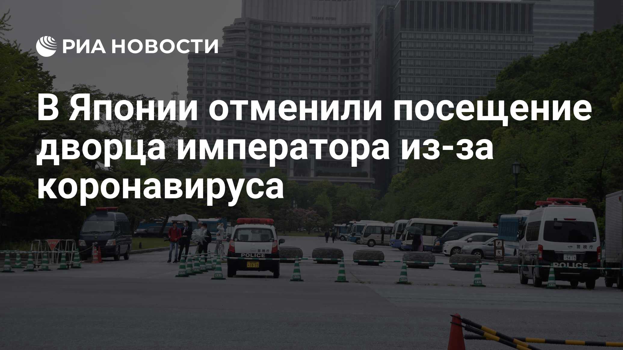 В Японии отменили посещение дворца императора из-за коронавируса - РИА  Новости, 17.02.2020