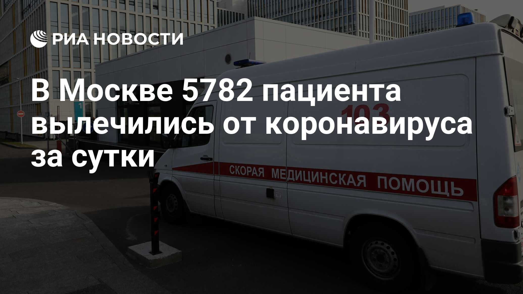 В Москве 5782 пациента вылечились от коронавируса за сутки - РИА Новости,  19.11.2020