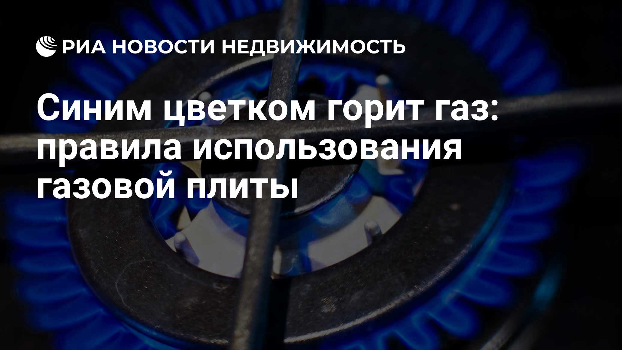 Синим цветком горит газ: правила использования газовой плиты - Недвижимость  РИА Новости, 26.11.2020