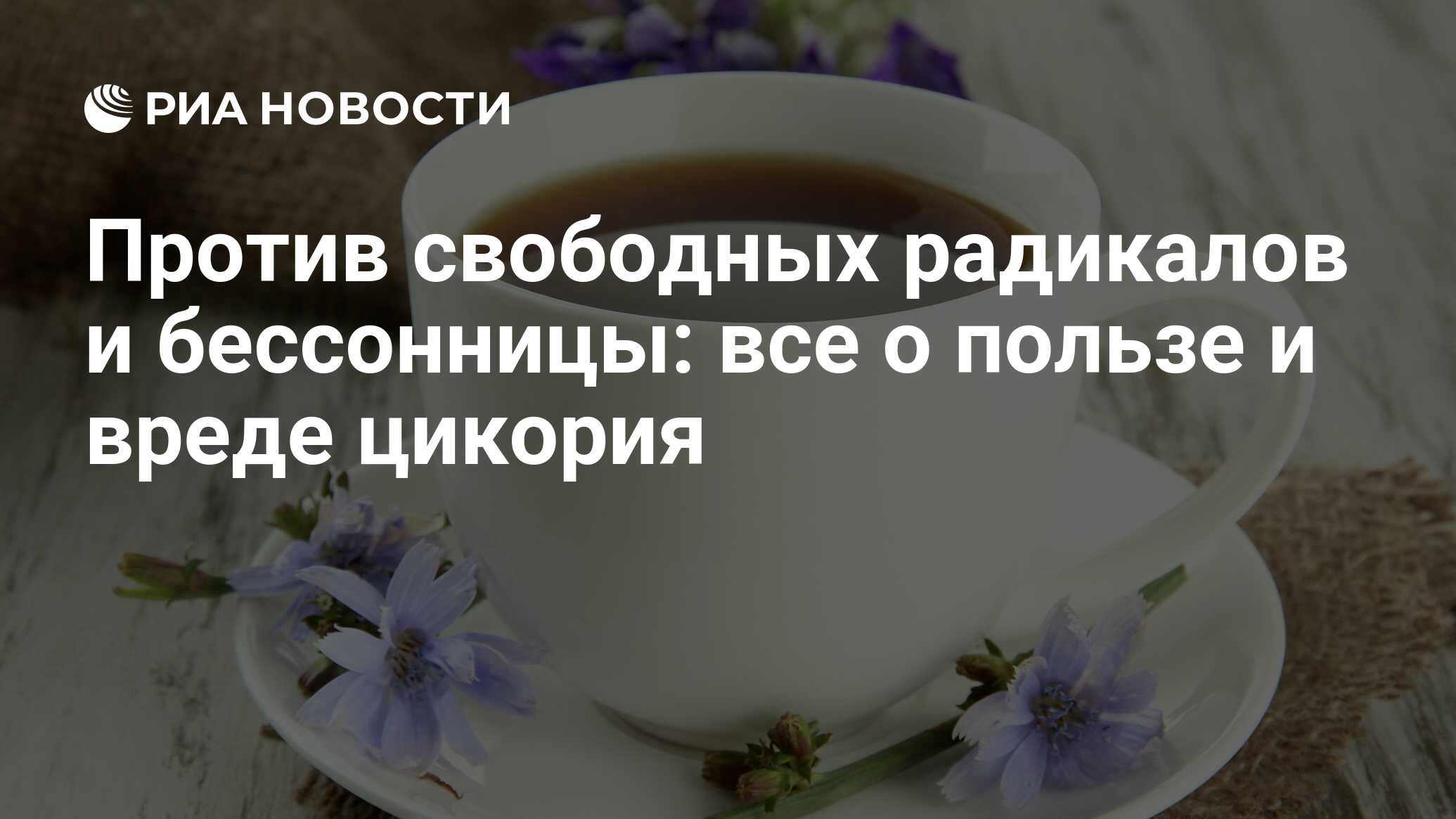 Против свободных радикалов и бессонницы: все о пользе и вреде цикория - РИА  Новости, 15.02.2021