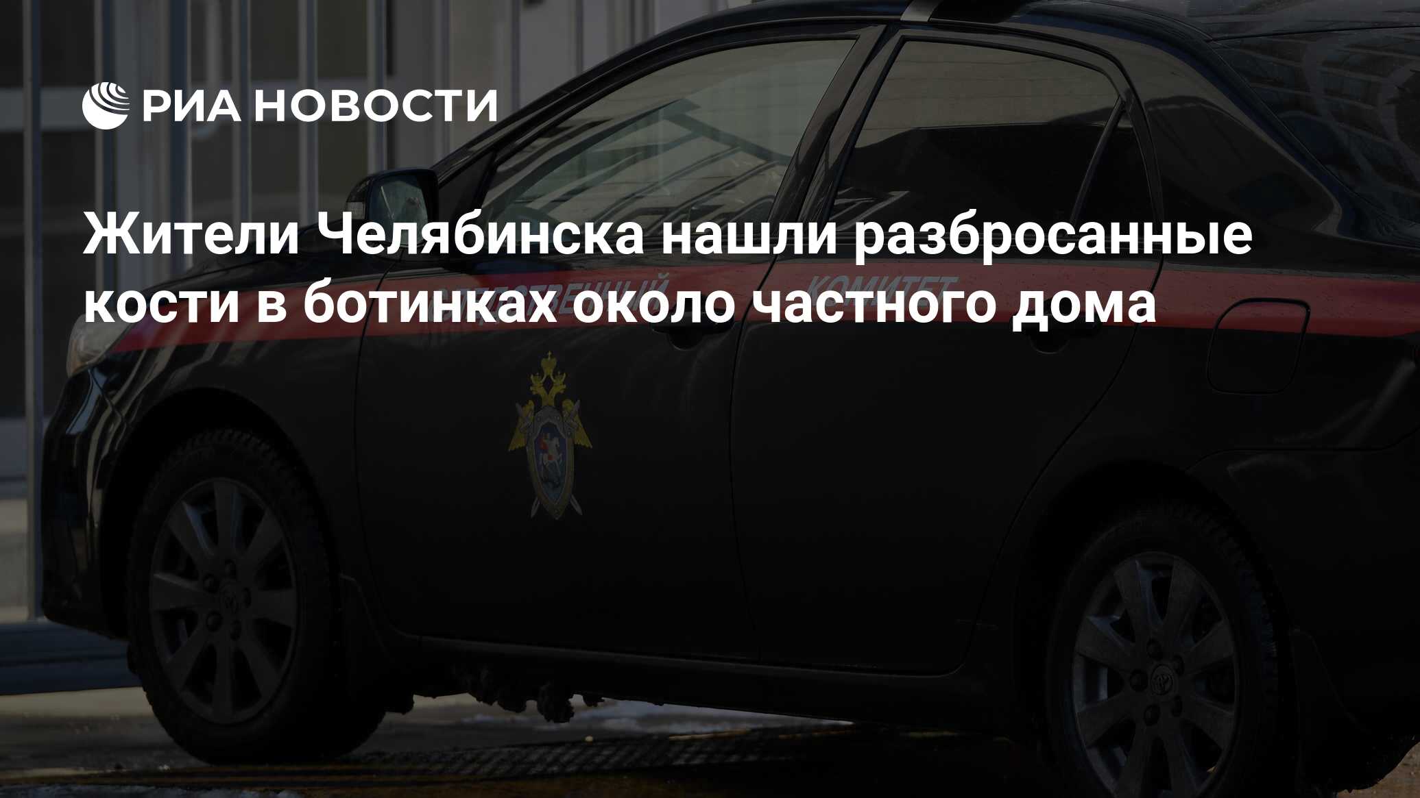 Жители Челябинска нашли разбросанные кости в ботинках около частного дома -  РИА Новости, 25.10.2021