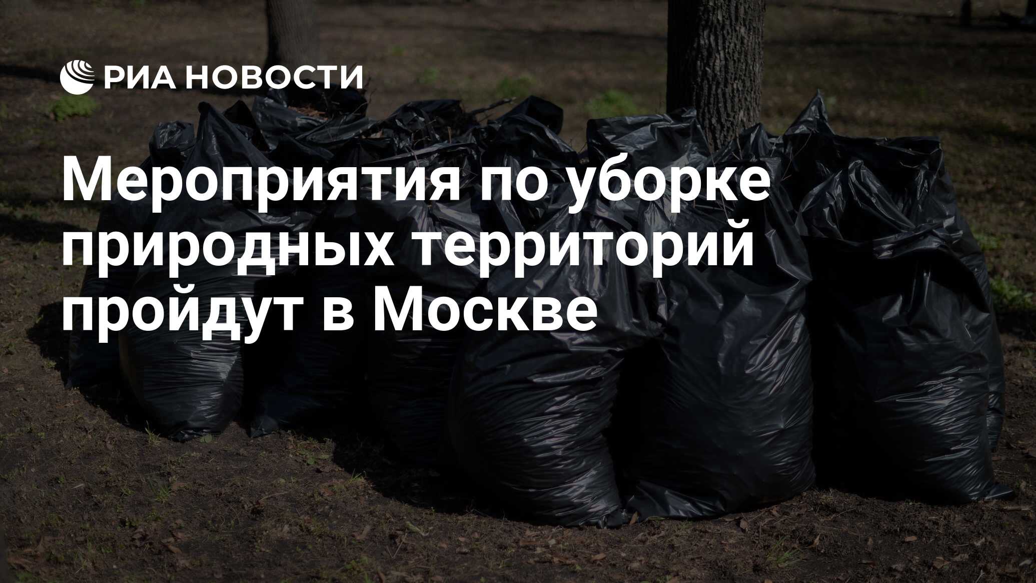 Мероприятия по уборке природных территорий пройдут в Москве - РИА