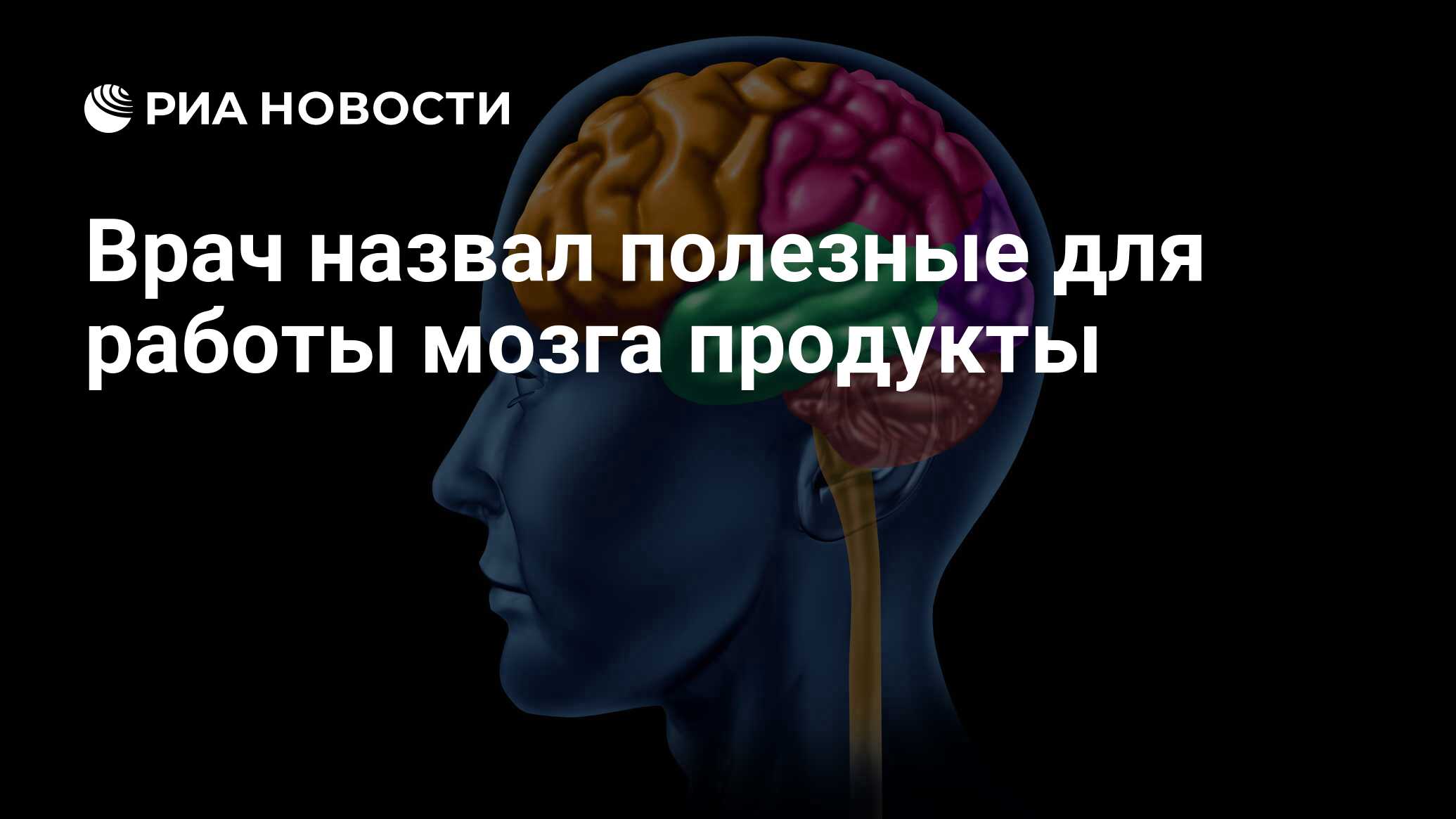 Врач назвал полезные для работы мозга продукты - РИА Новости, 22.06.2022