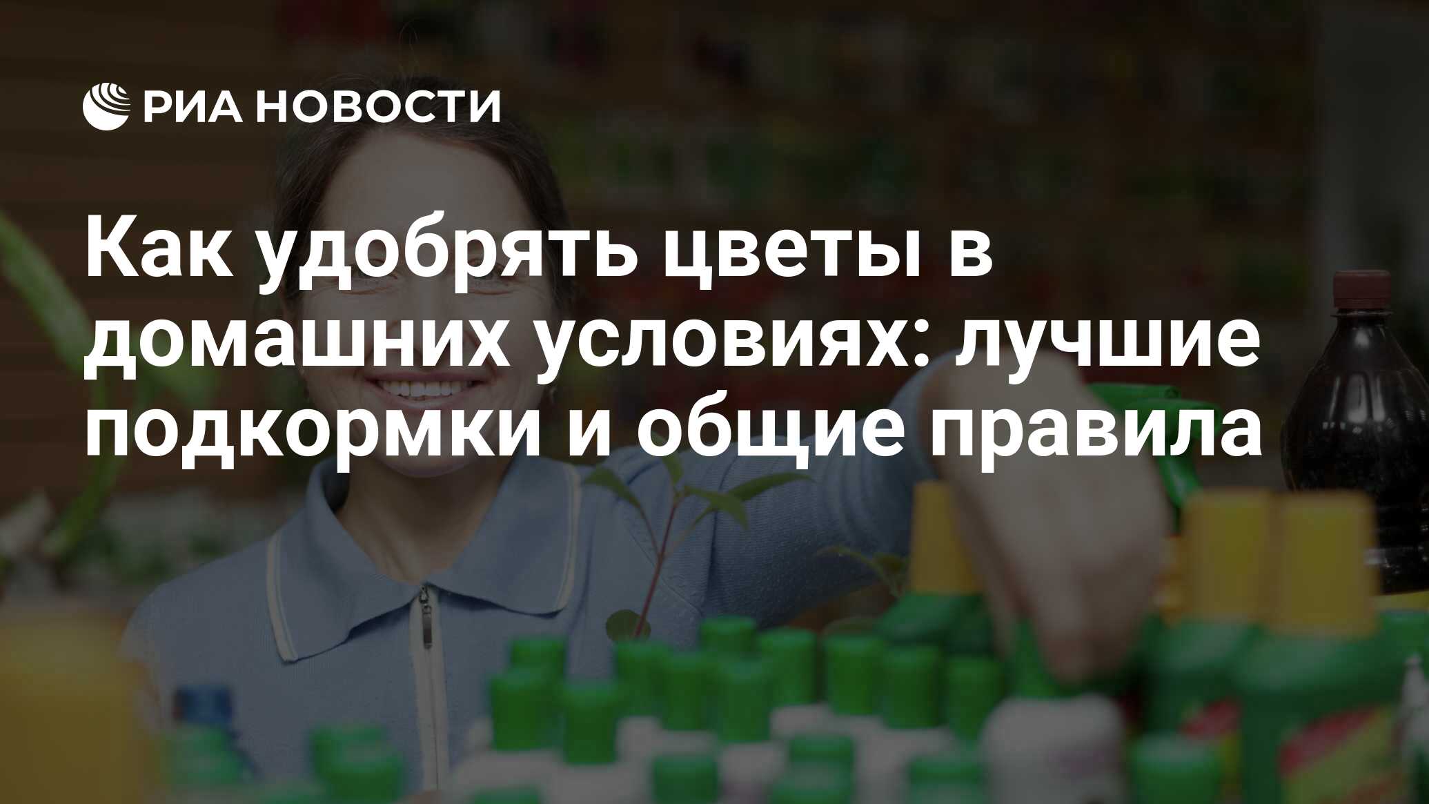 Удобрение для цветов: чем подкормить и как удобрить комнатные растения