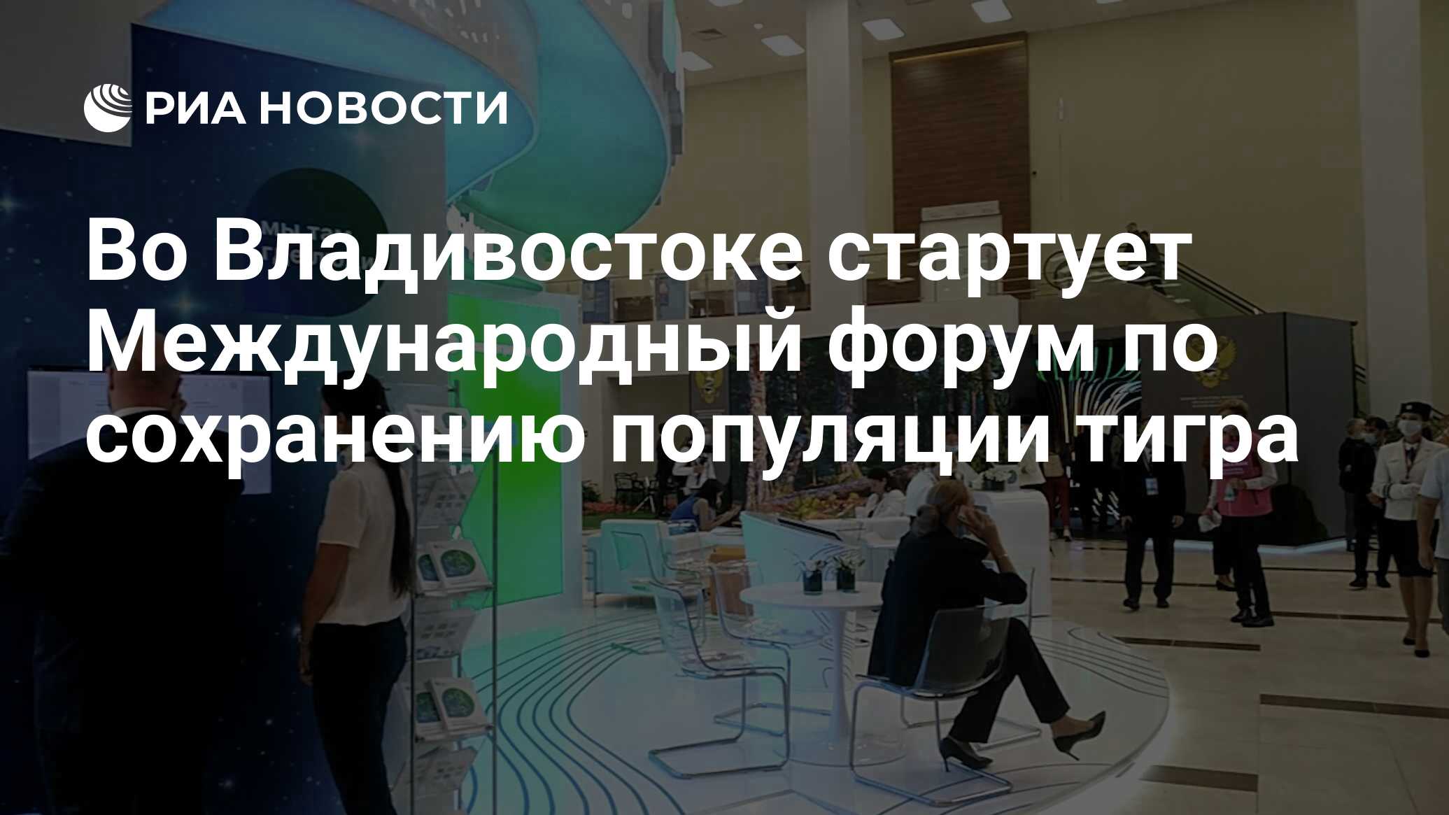 Во Владивостоке стартует Международный форум по сохранению популяции тигра  - РИА Новости, 05.09.2022