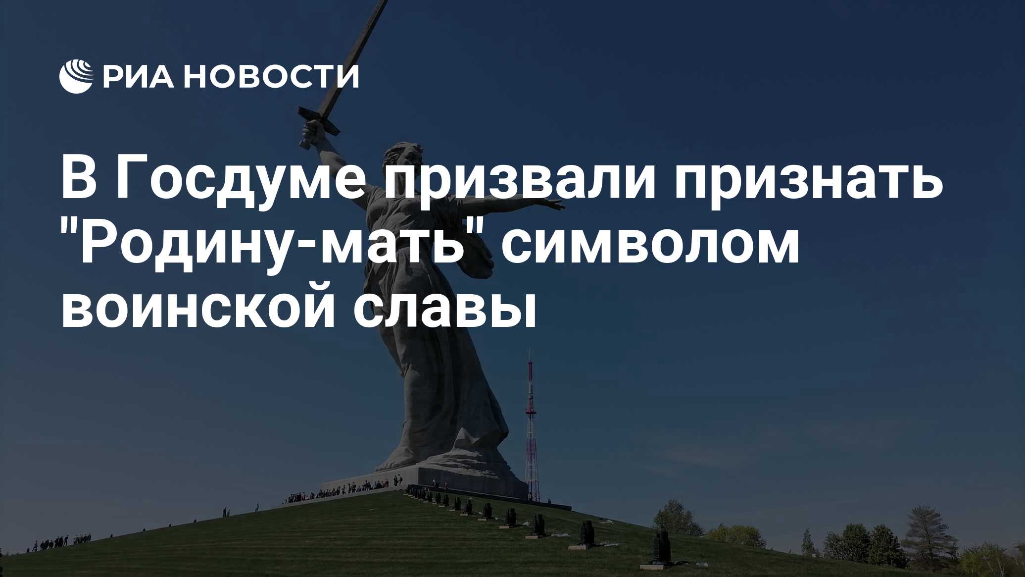 В Госдуме призвали признать 