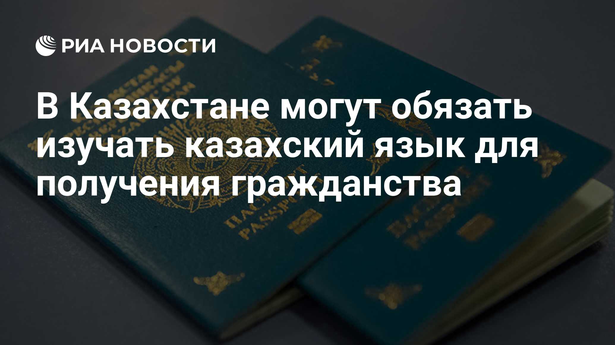 В Казахстане могут обязать изучать казахский язык для получения гражданства  - РИА Новости, 09.11.2022