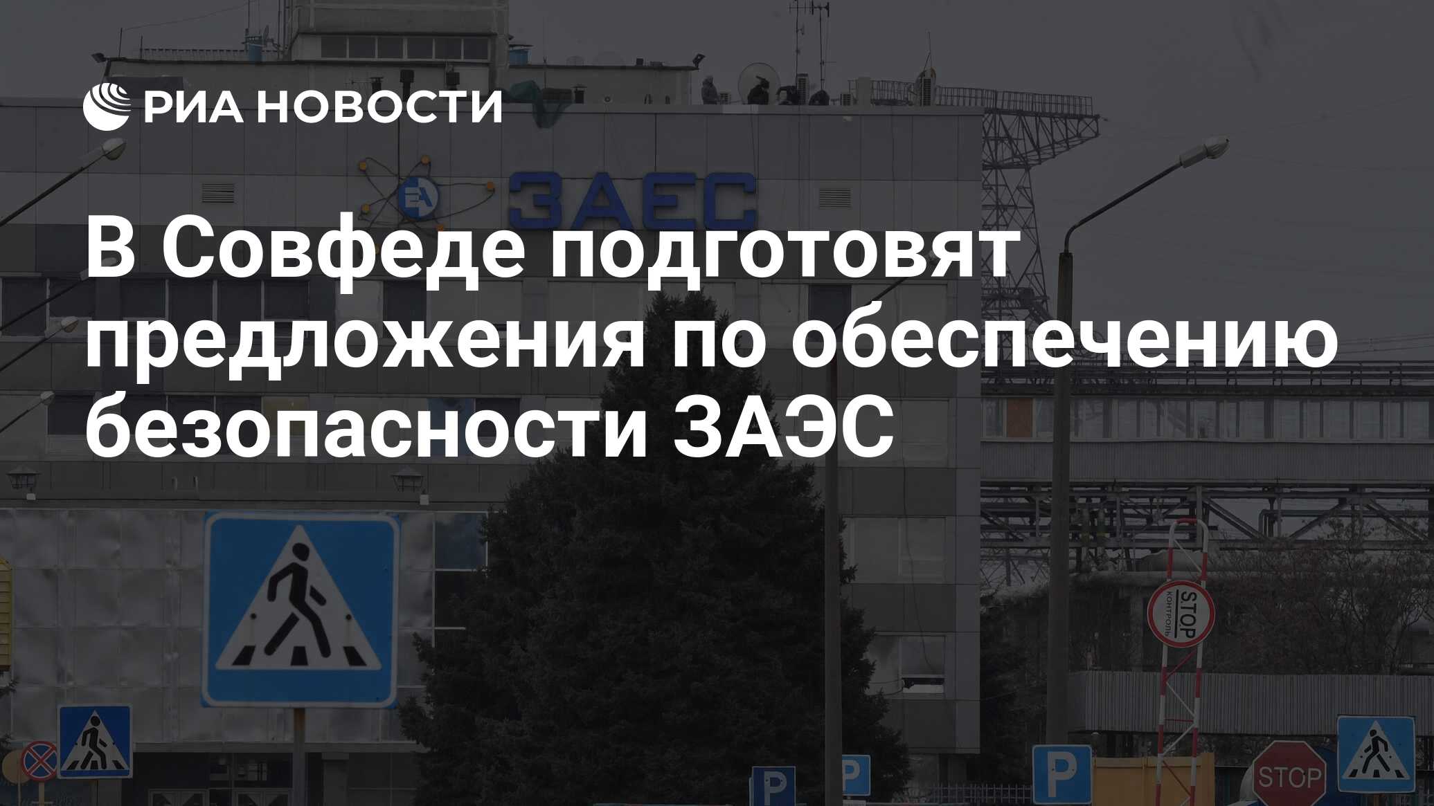 Совфед готовит предложения по обеспечению безопасности Запорожской АЭС
