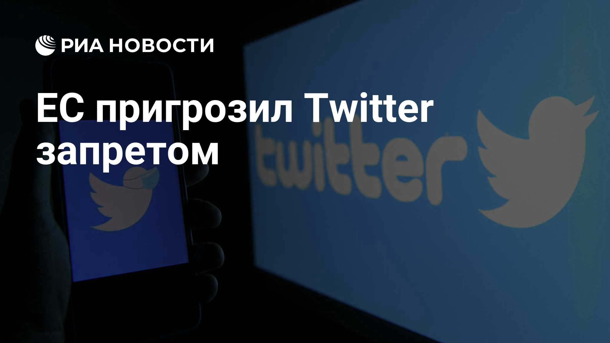 ЕС пригрозил Twitter запретом - РИА Новости, 30.11.2022