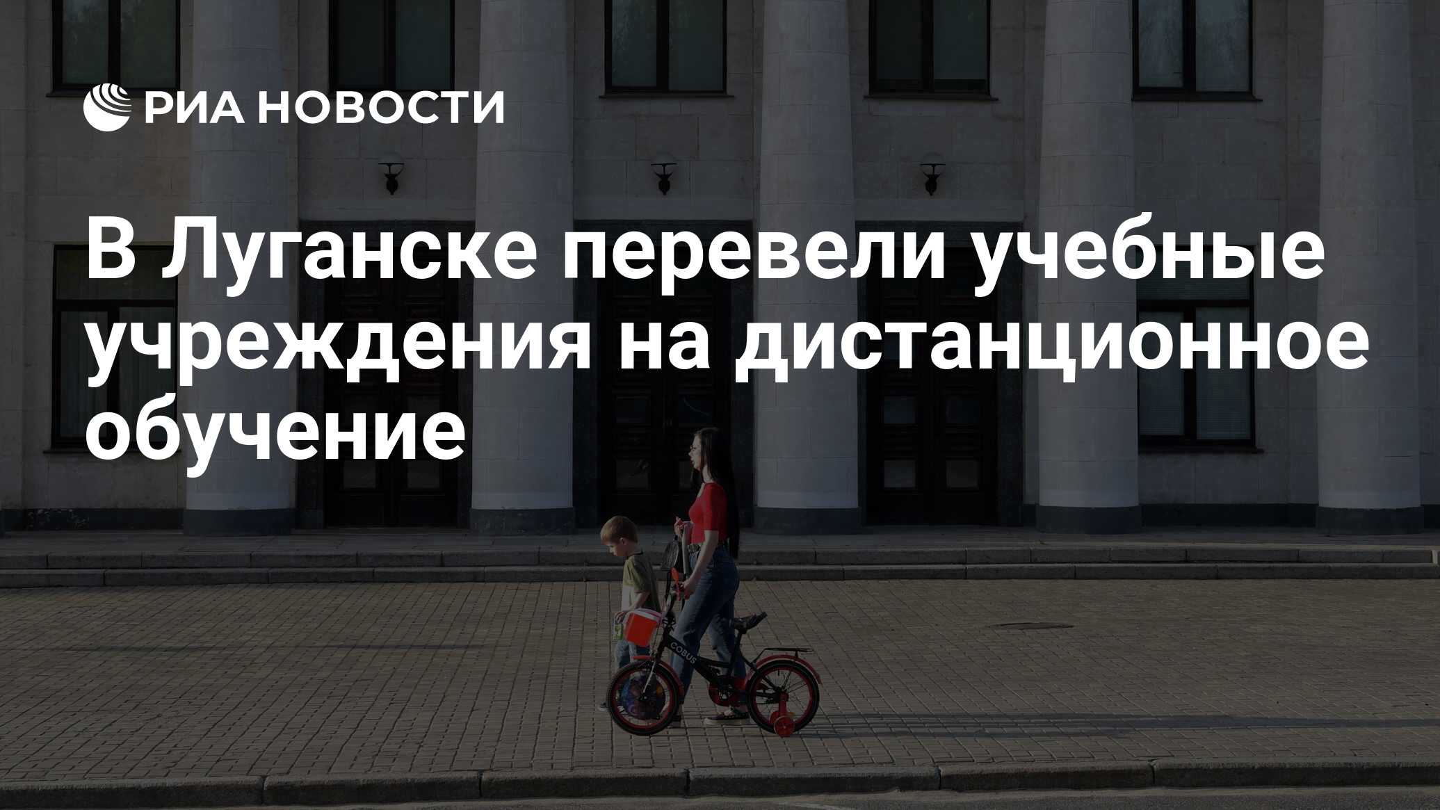 В Луганске перевели учебные учреждения на дистанционное обучение - РИА  Новости, 15.05.2023