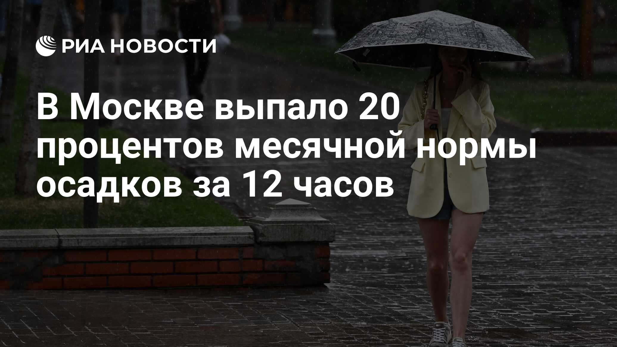 Что значит 20 процентов дождя