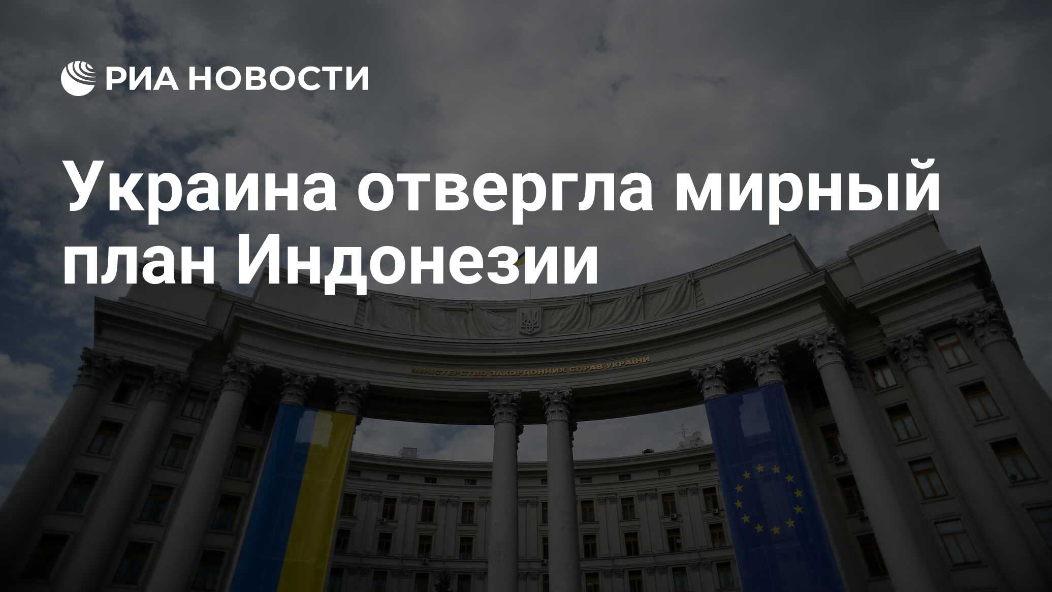 Мирный план украины