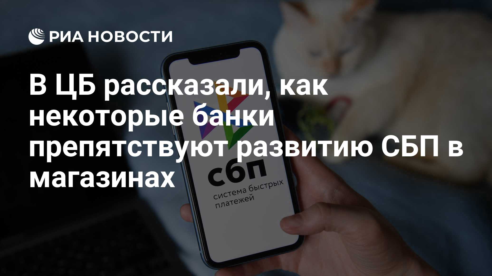 В ЦБ рассказали, как некоторые банки препятствуют развитию СБП в магазинах  - РИА Новости, 12.07.2023