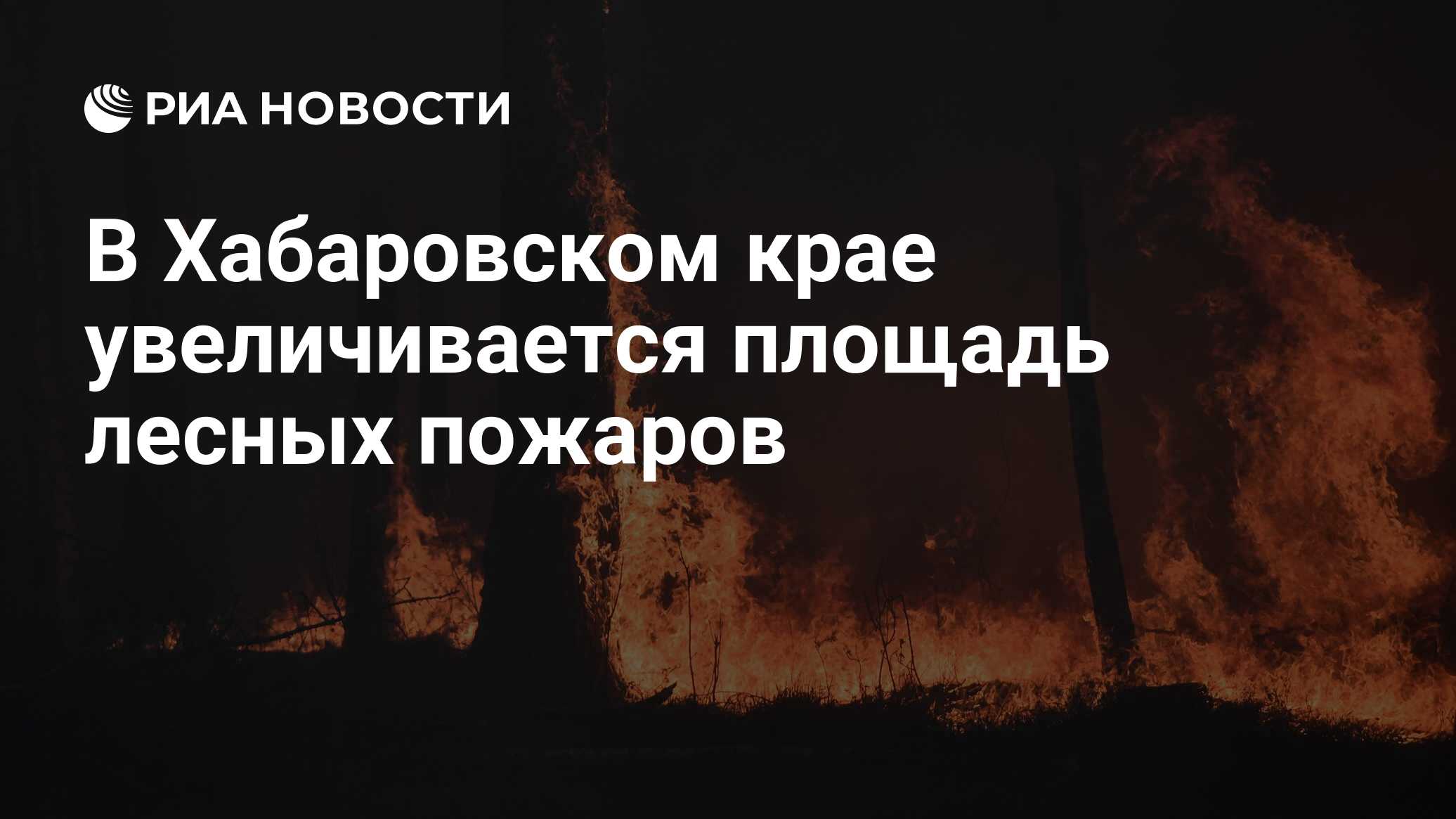Карта лесных пожаров хабаровский край