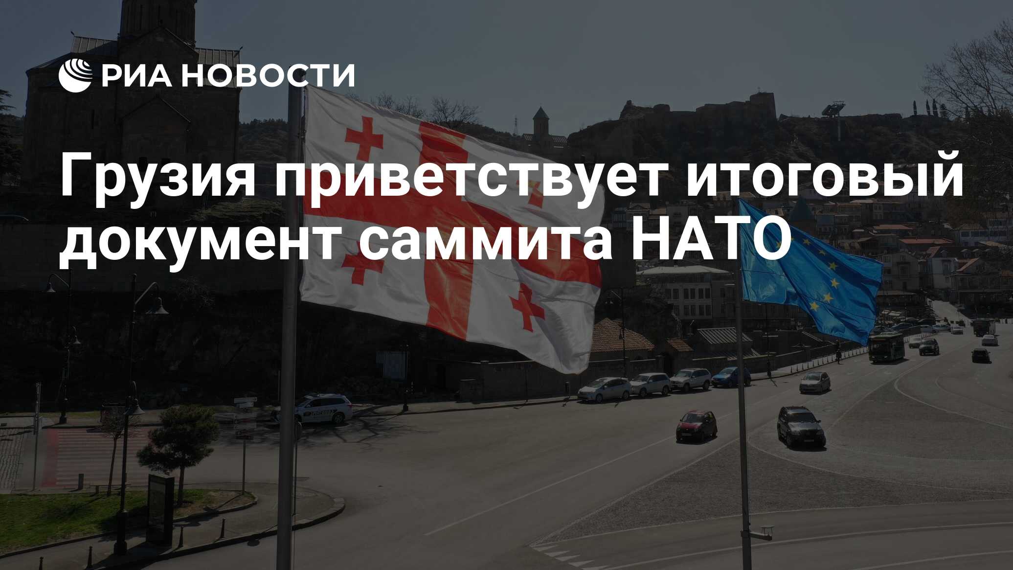 Грузия приветствует итоговый документ саммита НАТО - РИА Новости, 12.07.2023