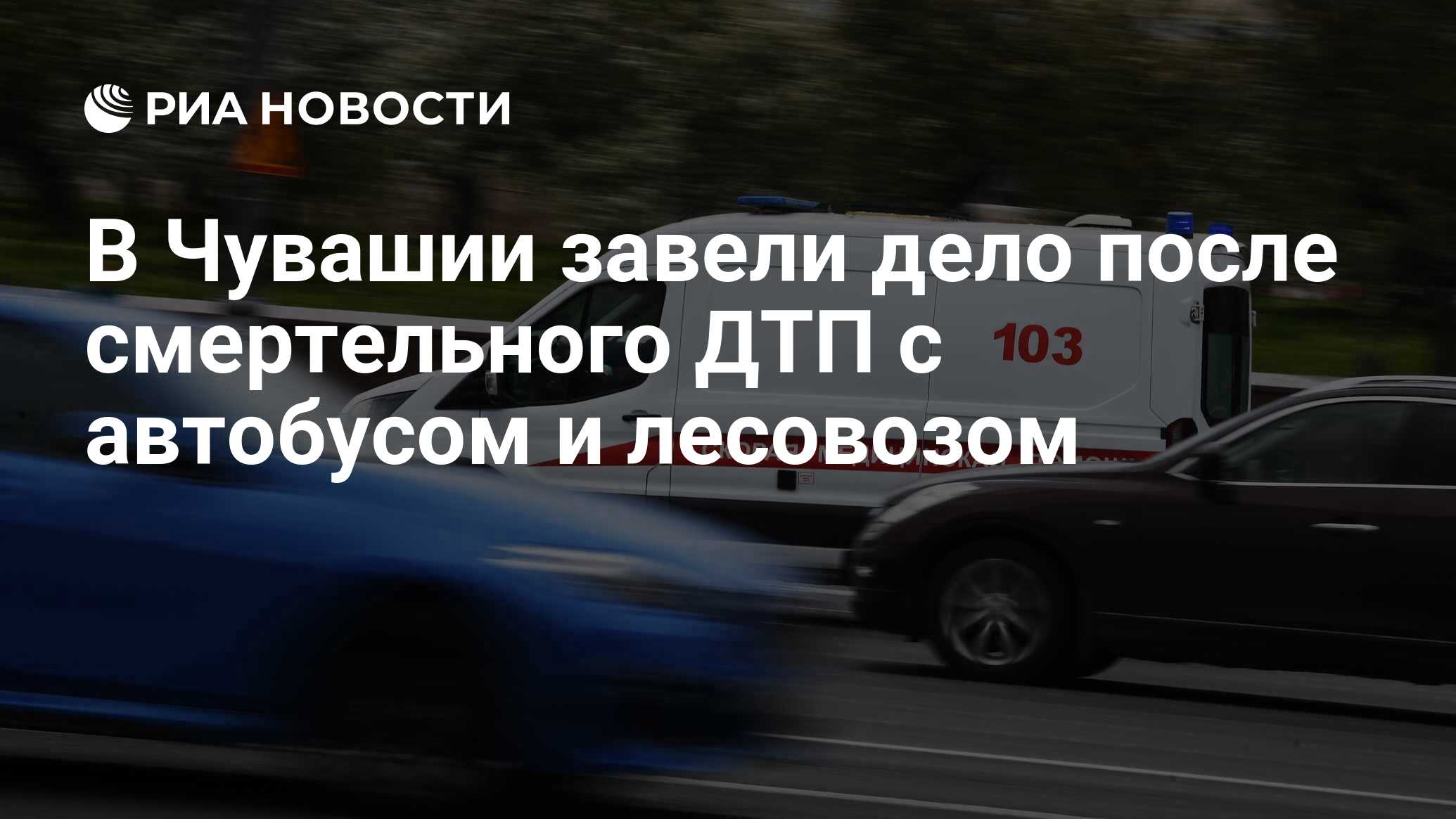 В Чувашии завели дело после смертельного ДТП с автобусом и лесовозом - РИА  Новости, 24.10.2023