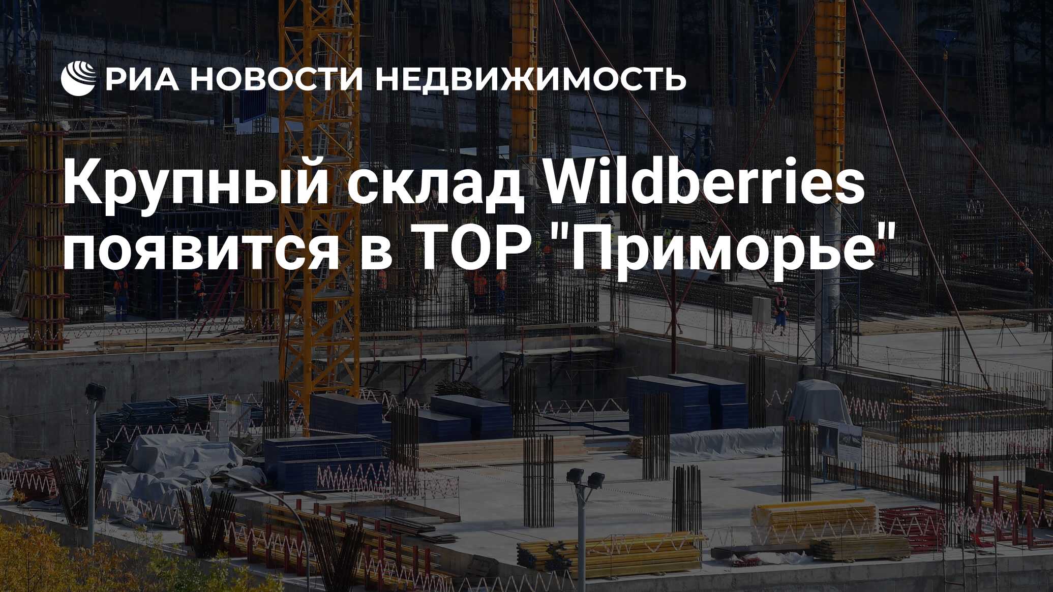 Крупный склад Wildberries появится в ТОР 