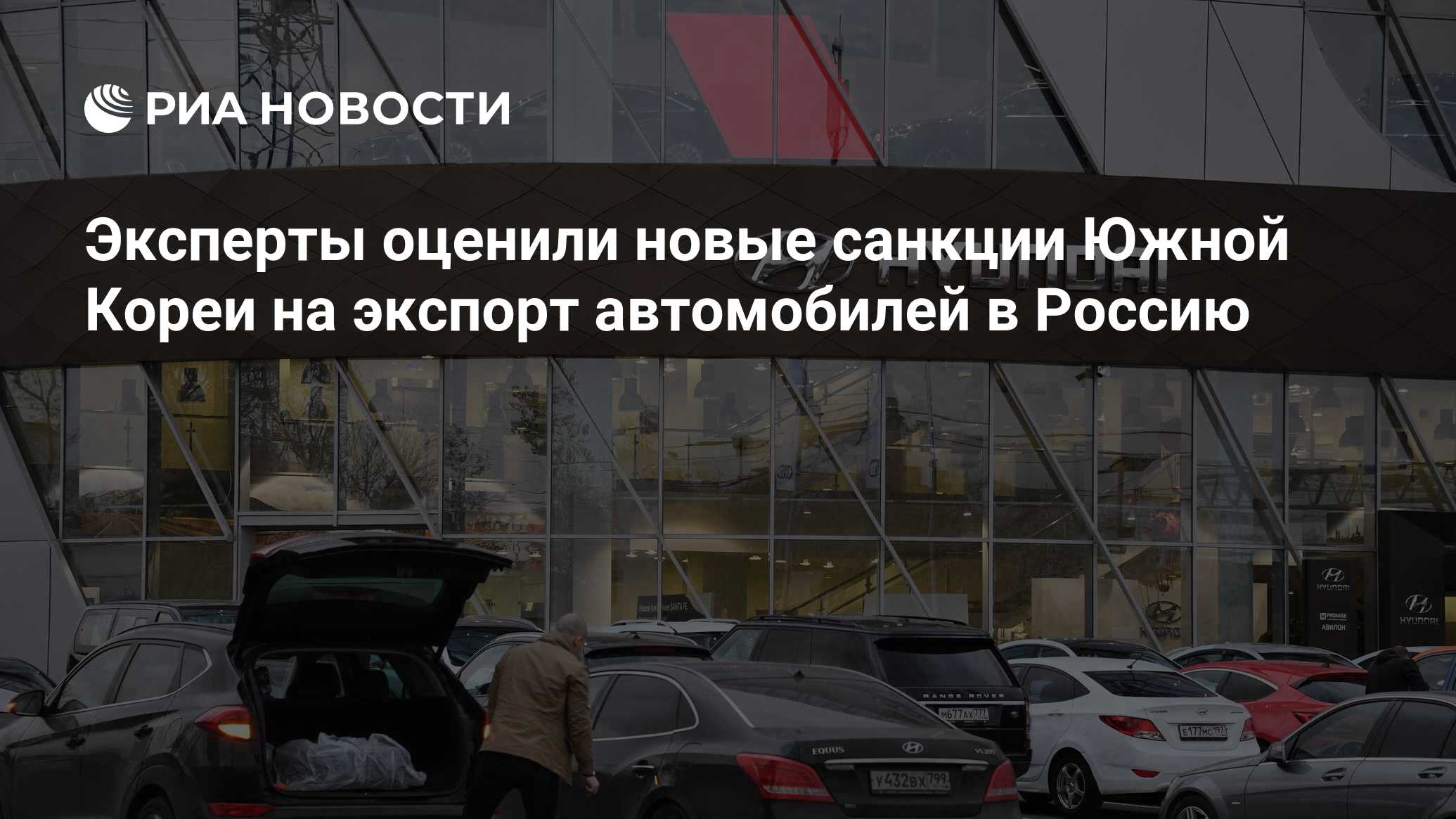 Эксперты оценили новые санкции Южной Кореи на экспорт автомобилей в Россию  - РИА Новости, 22.02.2024