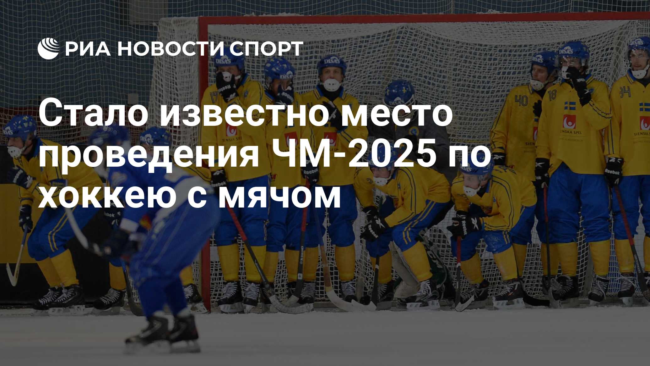 Стало известно место проведения ЧМ-2025 по хоккею с мячом - РИА Новости  Спорт, 02.04.2024