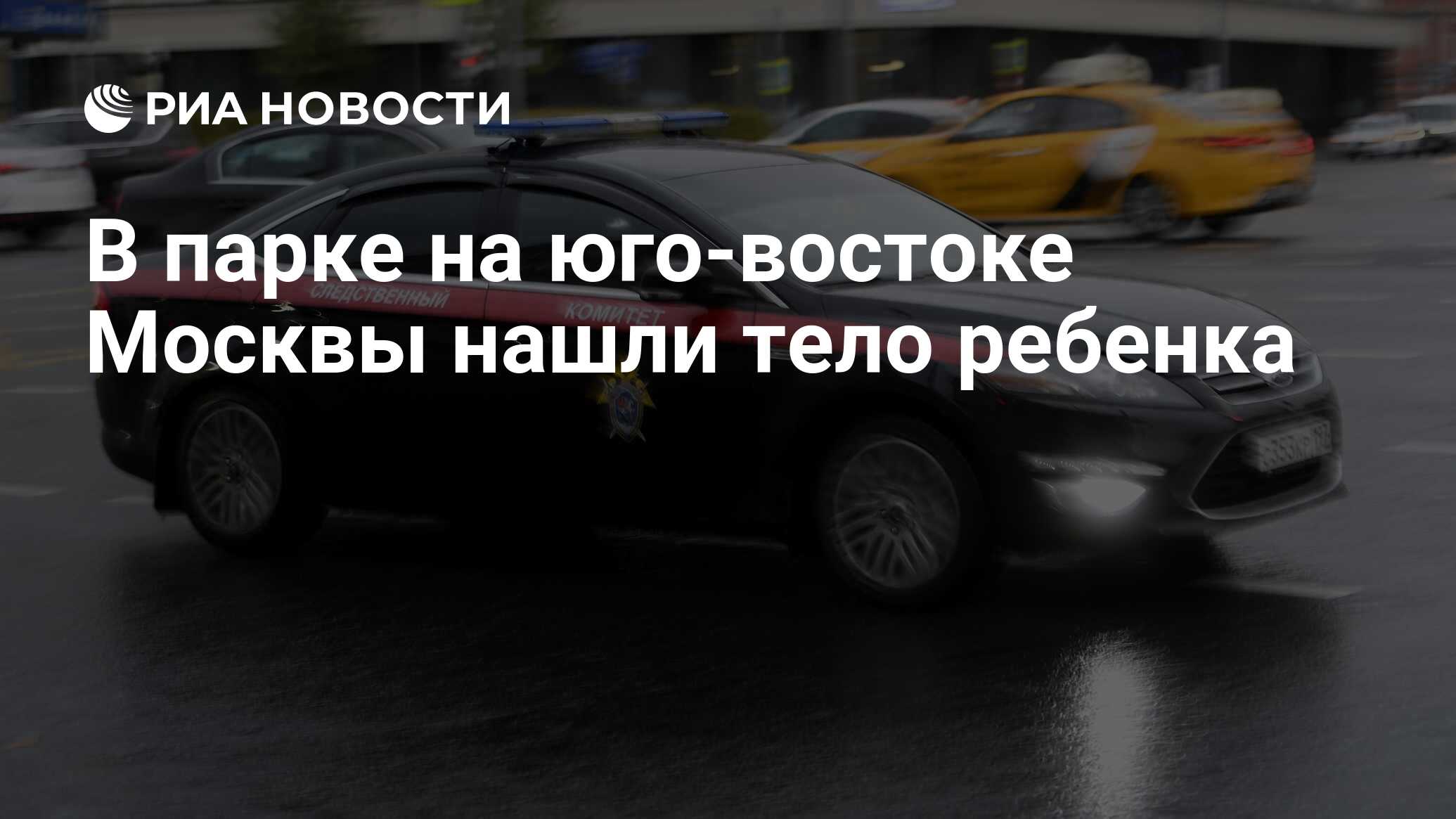 В парке на юго-востоке Москвы нашли тело ребенка - РИА Новости, 21.05.2024